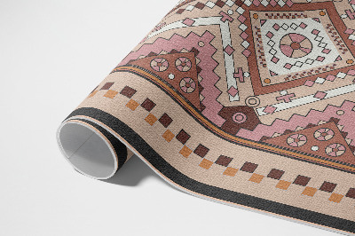 Dywan winylowy Marokański design geometryczne ornament