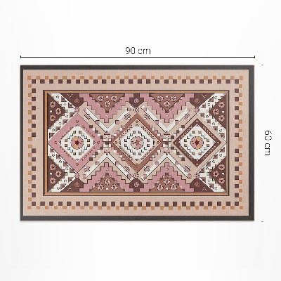 Dywan winylowy Marokański design geometryczne ornament