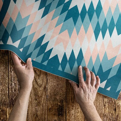 Dywan winylowy Geometryczna jodełka nowoczesny design