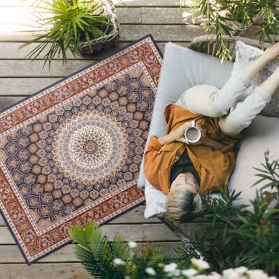 Dywan winylowy Mandala w stylu tureckim perskim