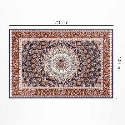 Dywan winylowy Mandala w stylu tureckim perskim