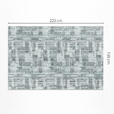 Dywan winylowy Patchwork mozaika imitacja tkaniny