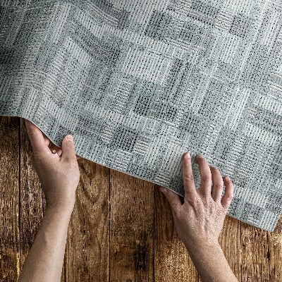 Dywan winylowy Patchwork mozaika imitacja tkaniny
