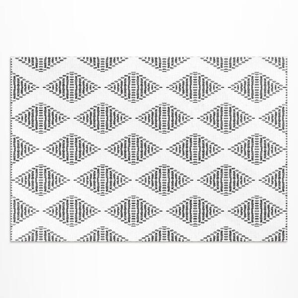 Dywan winylowy Geometryczne romby indiański wzór