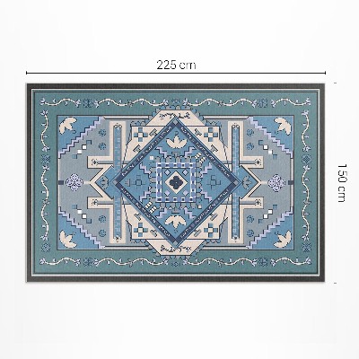 Dywan winylowy Arabska geometria ornamentalny wzór