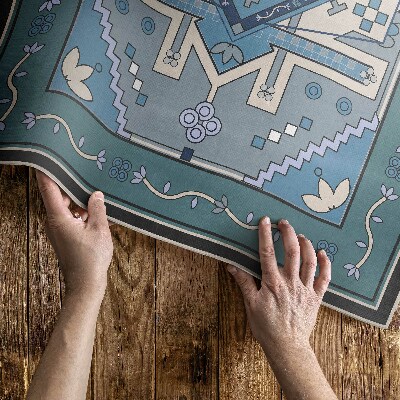 Dywan winylowy Arabska geometria ornamentalny wzór