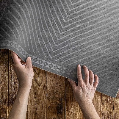 Dywan winylowy Geometryczne romby designerskie linie