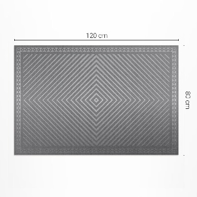 Dywan winylowy Geometryczne romby designerskie linie