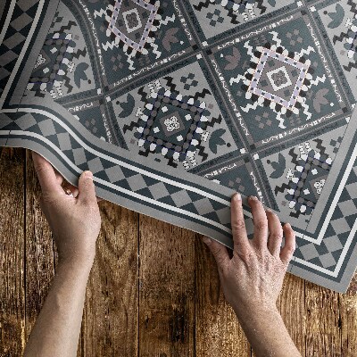 Dywan winylowy Arabska geometria ozdobny wzór