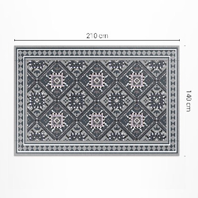 Dywan winylowy Arabska geometria ozdobny wzór
