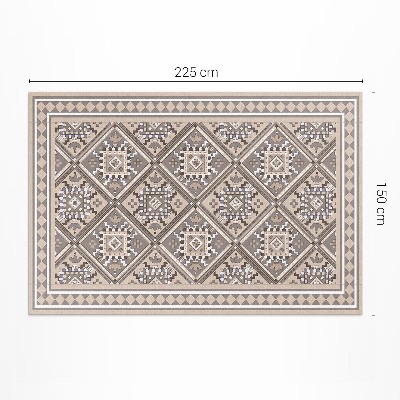 Dywan winylowy Arabska geometria orientalny wzór
