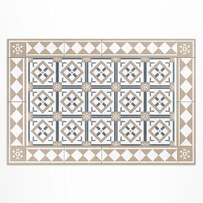 Dywan winylowy Kostka w romby eleganckie kafelki