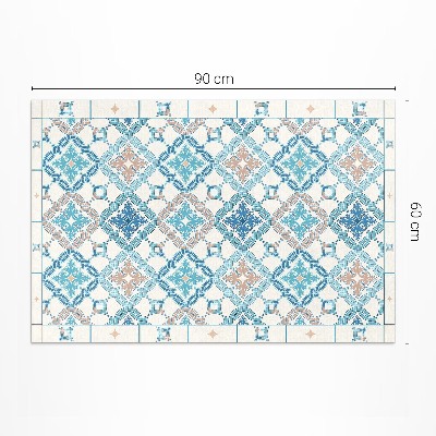 Dywan winylowy Geometryczny splot ozdobne kafelki