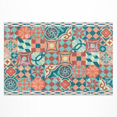 Dywan winylowy Portugalskie retro wytarte kafelki