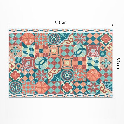 Dywan winylowy Portugalskie retro wytarte kafelki
