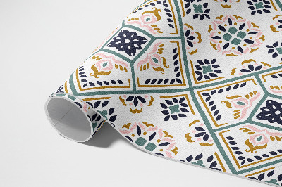 Dywan winylowy Geometryczny deseń wzorzyste kafelki