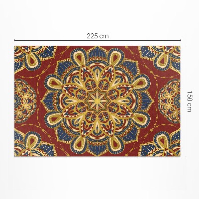 Dywan winylowy Bogato zdobiona mandala orientalny wzór