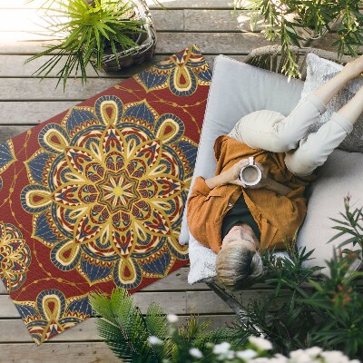 Dywan winylowy Bogato zdobiona mandala orientalny wzór