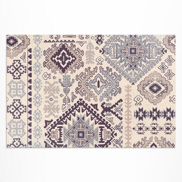 Dywan winylowy Tekstura gobelinu wzorzysty design