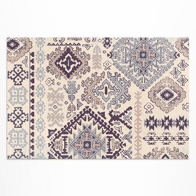 Dywan winylowy Tekstura gobelinu wzorzysty design