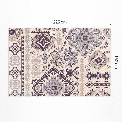 Dywan winylowy Tekstura gobelinu wzorzysty design
