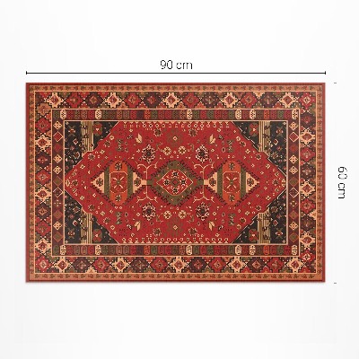 Dywan winylowy Styl antyczny motywy roślinne vintage