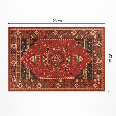 Dywan winylowy Styl antyczny motywy roślinne vintage