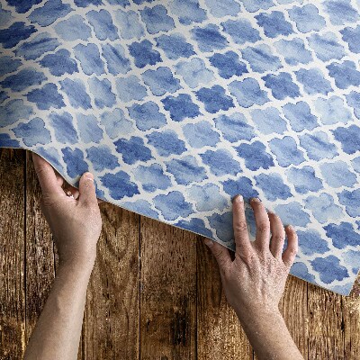 Dywan winylowy Śródziemnomorska mozaika akwarelowe płytki