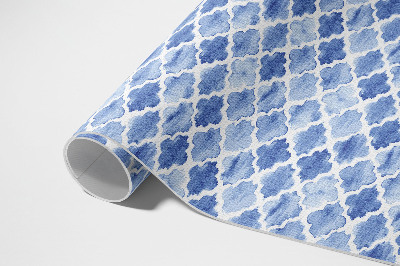 Dywan winylowy Śródziemnomorska mozaika akwarelowe płytki