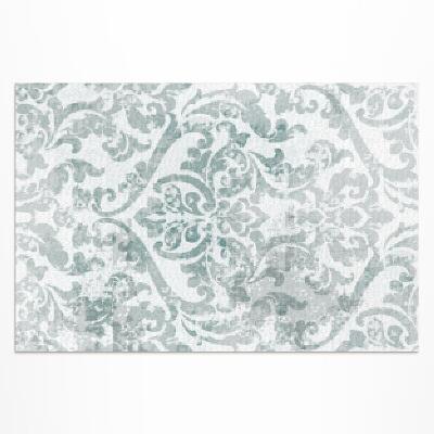 Dywan winylowy Plamy i ornament styl vintage