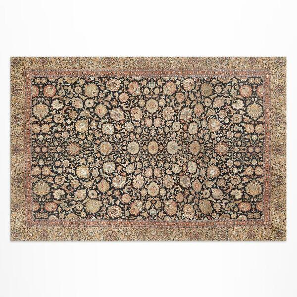 Dywan winylowy Kwiaty piwonii w stary stylu vintage
