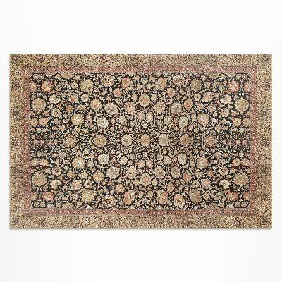 Dywan winylowy Kwiaty piwonii w stary stylu vintage