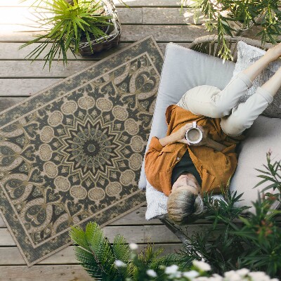 Dywan winylowy Mandala Ozdobna Dekoracyjna