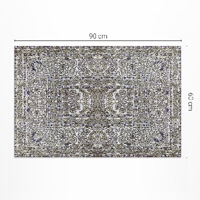 Dywan winylowy Graficzny Liniowy Vintage Szary
