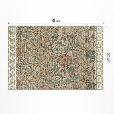 Dywan winylowy Dzika róża William Morris