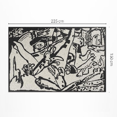 Dywan winylowy Kompozycja Wassily'ego Kandinsky'ego