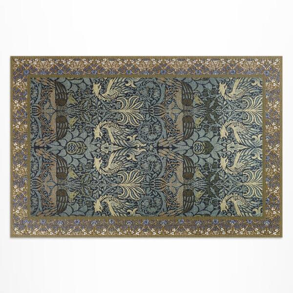Dywan winylowy Paw i smok William Morris