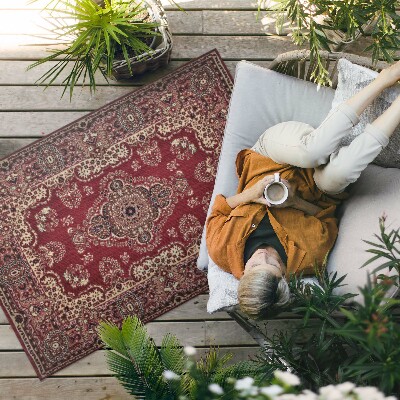 Dywan winylowy Ornamentalny wzór detale w starym stylu