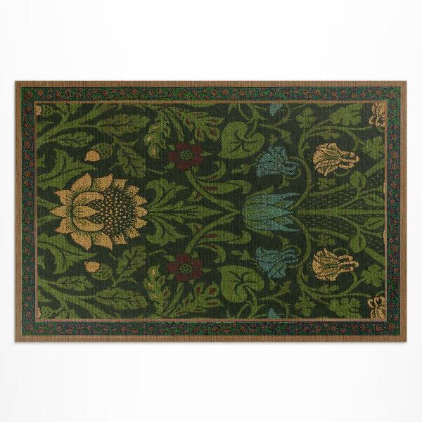 Dywan winylowy Kwiatowe motywy William Morris