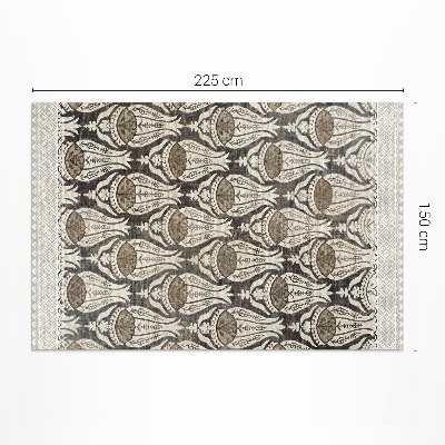 Dywan winylowy Kwiatowe dzbanki William Morris