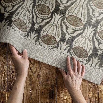 Dywan winylowy Kwiatowe dzbanki William Morris