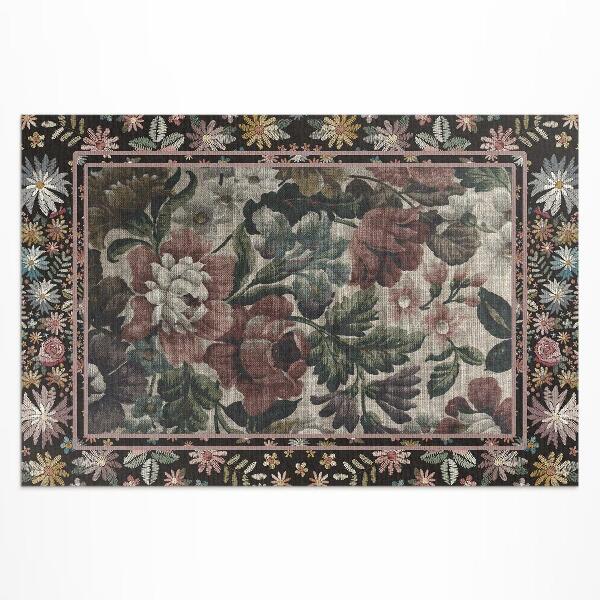 Dywan winylowy Blade kolory dzikie kwiaty vintage