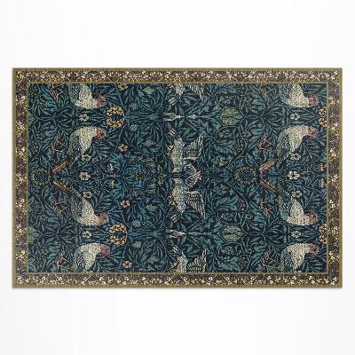 Dywan winylowy Ptak na polu William Morris