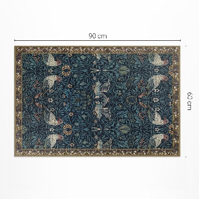 Dywan winylowy Ptak na polu William Morris