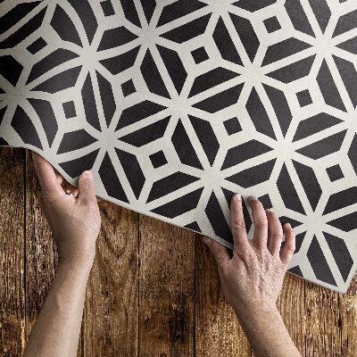 Dywan winylowy Regularne kafelki modna mozaika