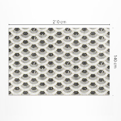 Dywan winylowy Kamienne łuski marmurowy wzór regularny