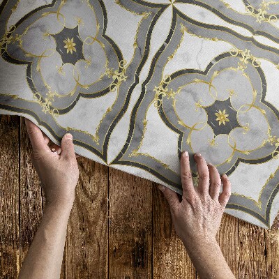 Dywan winylowy Ozdobne kafelki wzorzyste płytki