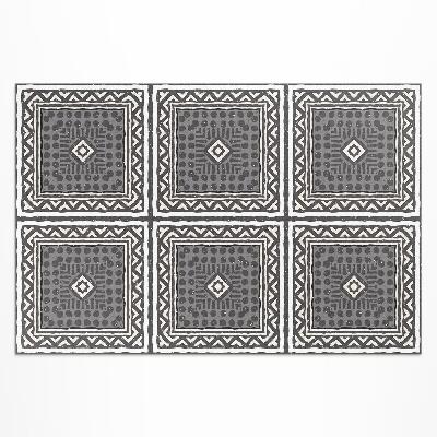 Dywan winylowy Antyczne kafelki wzorzyste płytki