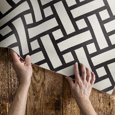 Dywan winylowy Prosta plecionka ilustracja wikliny