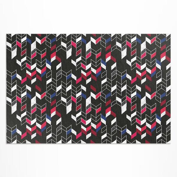 Dywan winylowy Nowoczesny design modny wzór geometryczny